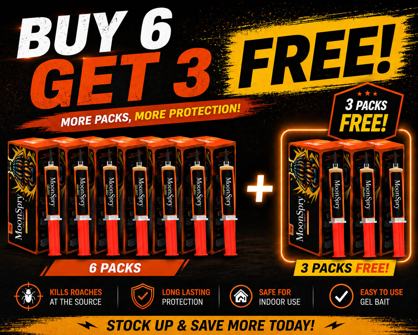 š„Last Day 70% Offš„- MoonSpry Gel Bait (New Upgraded Formula)