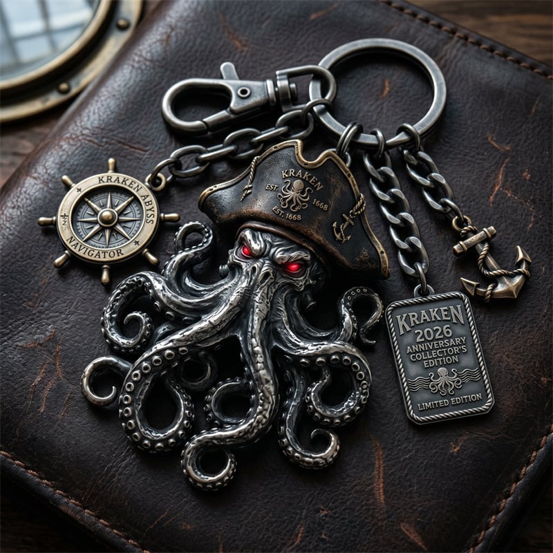 ⚓Kraken Abyss King Collector Edition Keychain