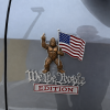 🔥Summer Hot Sale👣BigFoot We The People Patriot Flag Edition Car Emblem Metal Decorative Badge