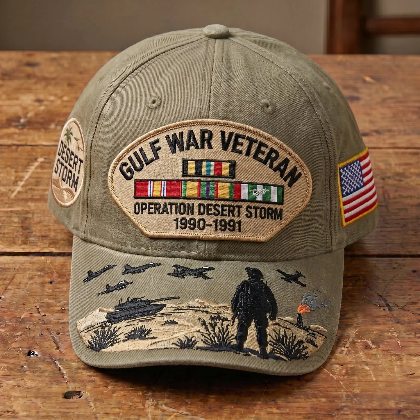 🎁🇺🇸 Last Day Promo: 49% OFF 🎖️ - Gulf War Veteran Tribute Cap