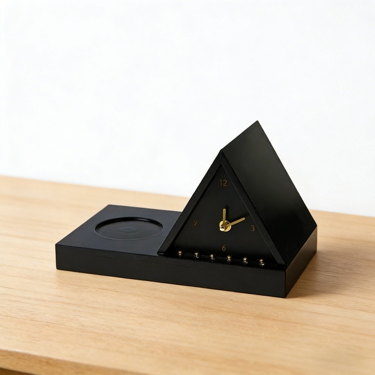 Improvements Book Rest Clock w/Light and Storage