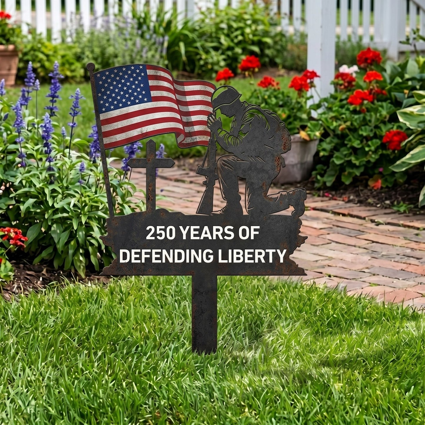 🔥Last Day 49% OFF -250th Anniversary Garden Stake