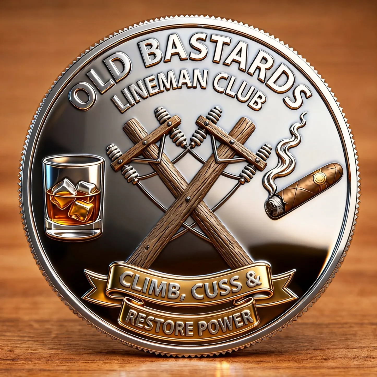 šLast Day 49% OFF - Overwired Lineman Club
