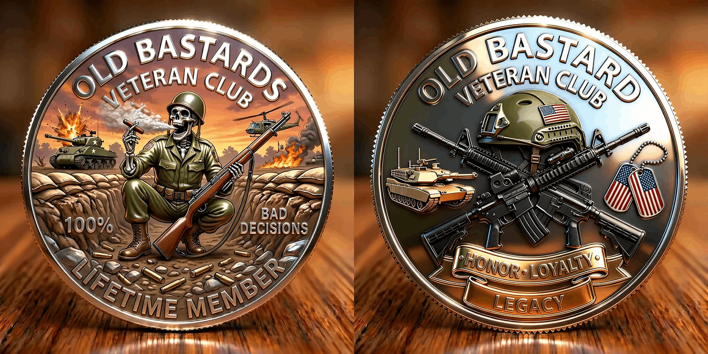 šļøLast Day 49% OFF - Legacy Veteran Coin