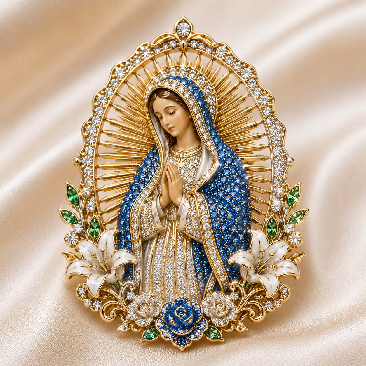 š„Last Day 49% OFF - Sacred Heart of Jesus Brooch