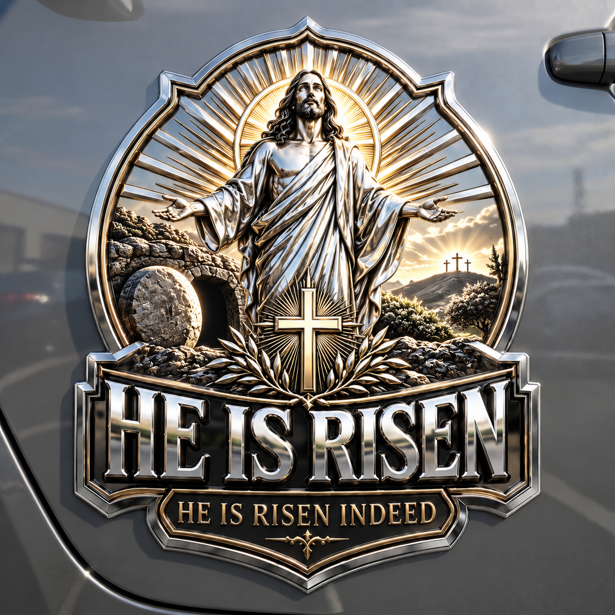 ✝️ Christian Faith Car Emblem Collection