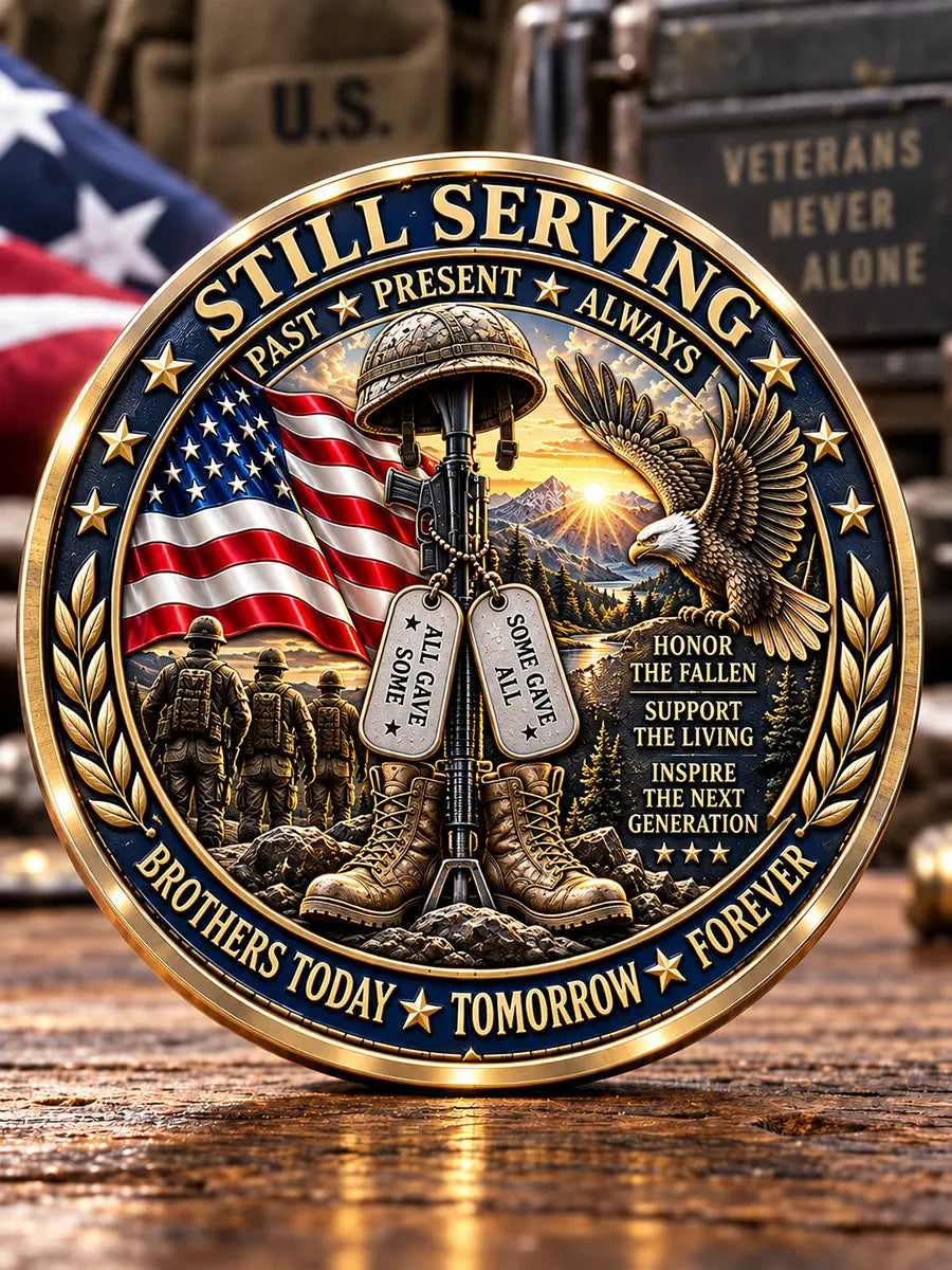 DD-214 Brotherhood Veteran Commemorative Medal