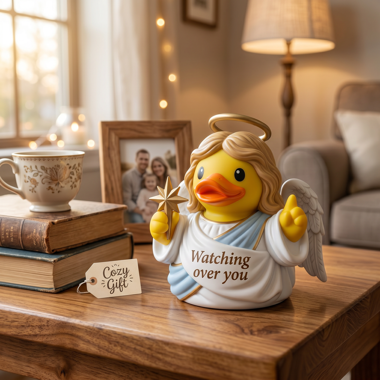š¼Angel and Devil šæ Duck Resin Figurinesš¦ - "The Devil Made Me Do It" & "Watching Over You"- Funny WFH Desk Accessories & Collectible Art