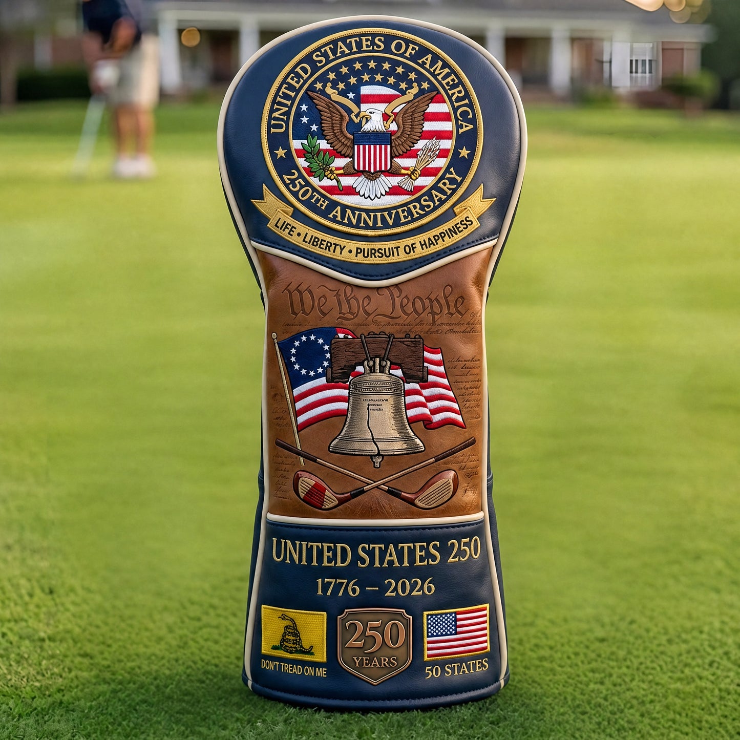 🎖️ Last Day Promo: 49% OFF ⛳️|🇺🇸 United States 250th Anniversary Elite Leather Golf Head Cover
