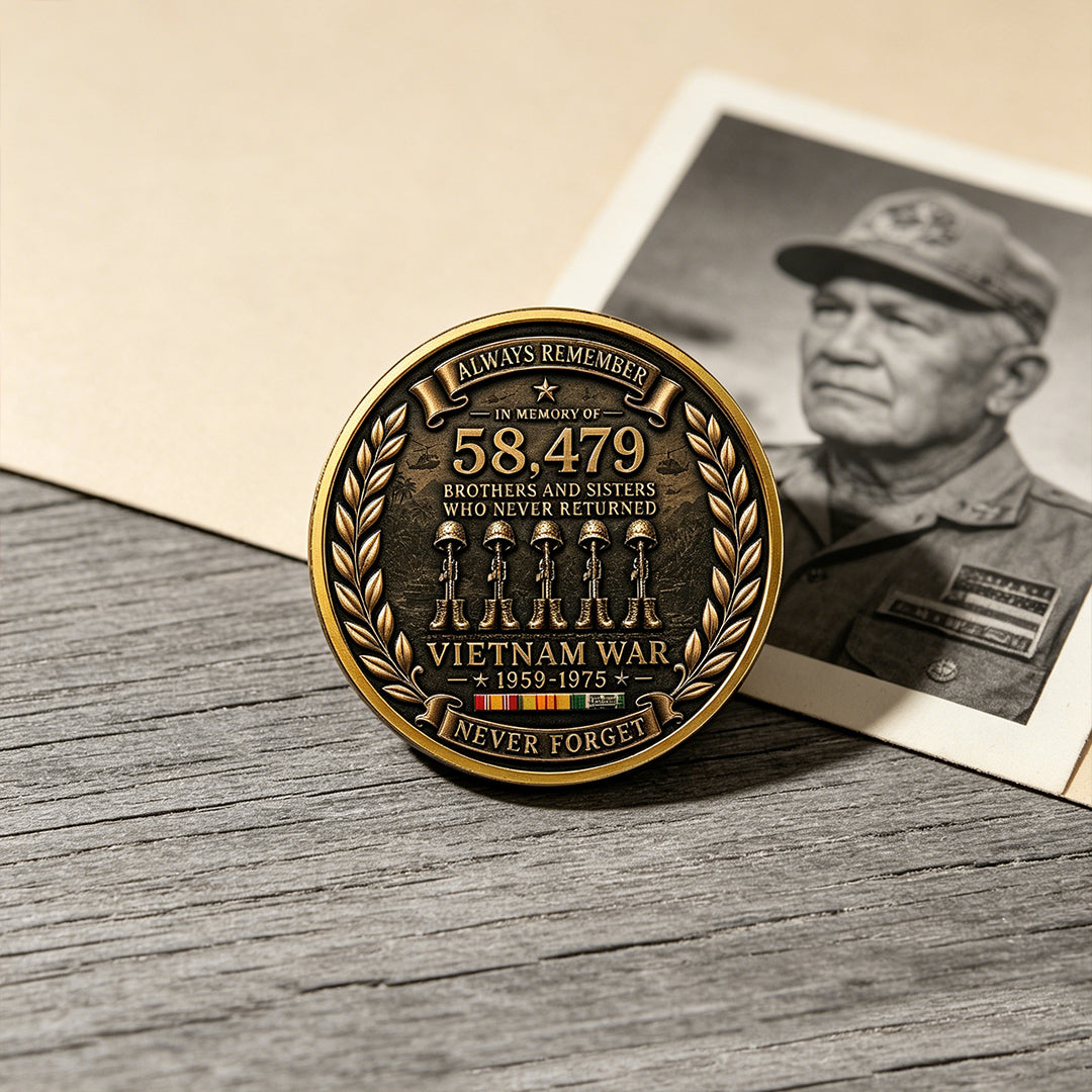 Vietnam Veteran USA 250th Anniversary Commemorative Coin