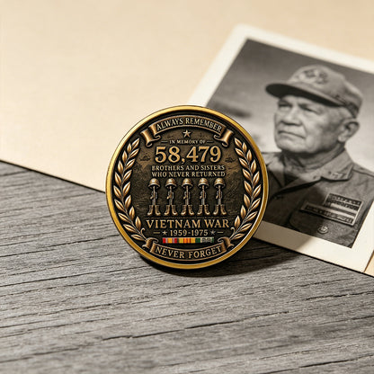 Vietnam Veteran USA 250th Anniversary Commemorative Coin