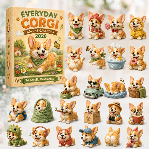 Everyday Corgi Advent Calendar 2026 - 24-Day Festive Countdown
