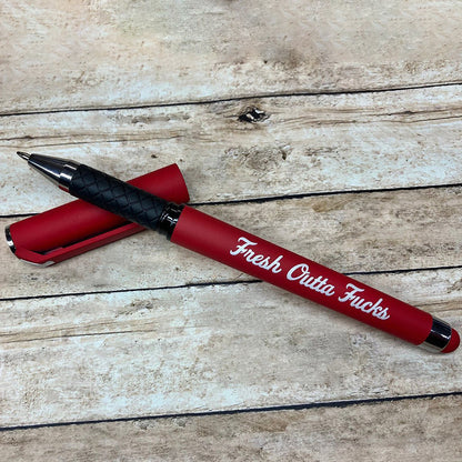💥Last Day Promotion 49%OFF💝 【Office Spokesperson】Mental Checkout Bundle | Fresh Outta Fucks Stress-Relief Ballpoint Pen + Rant Pad