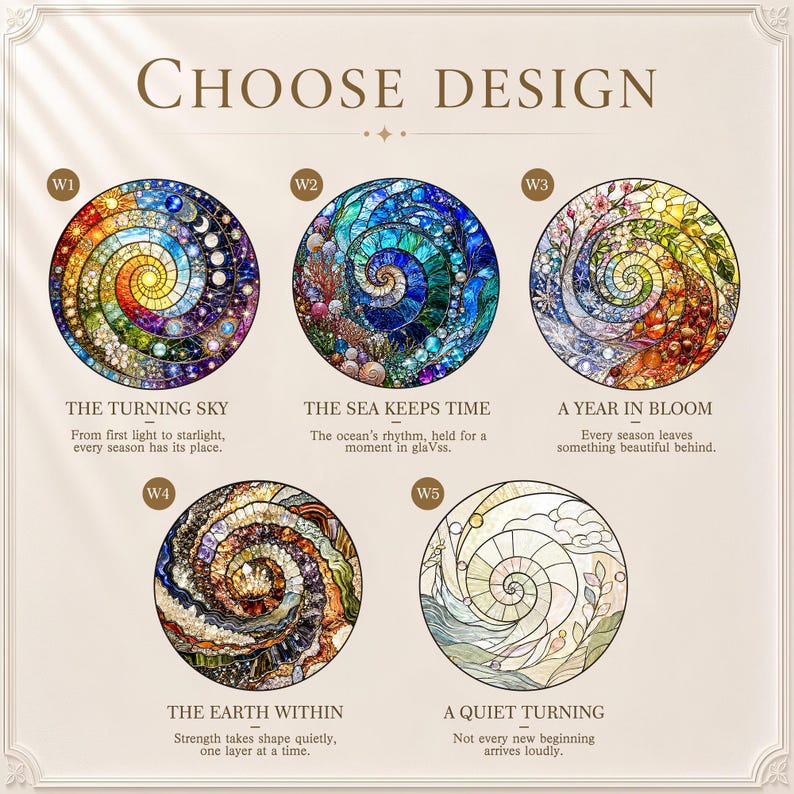✨ Catch the Sun, Keep the Magic: Original Spiral Glass Suncatchers 🌞