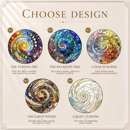 ✨ Catch the Sun, Keep the Magic: Original Spiral Glass Suncatchers 🌞