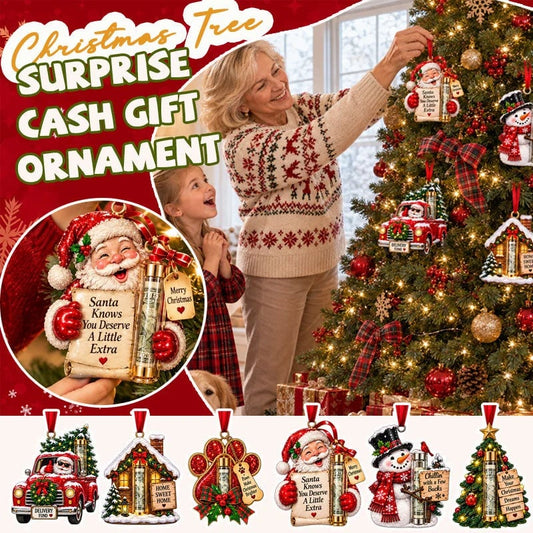 🎁 Surprise  Christmas Tree Ornament | Turn Cash Gifts Into Magical Christmas Memories