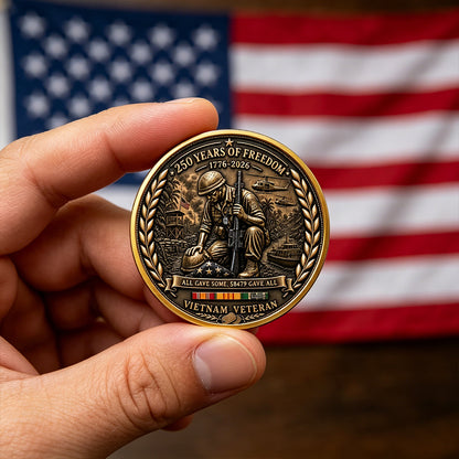 Vietnam Veteran USA 250th Anniversary Commemorative Coin