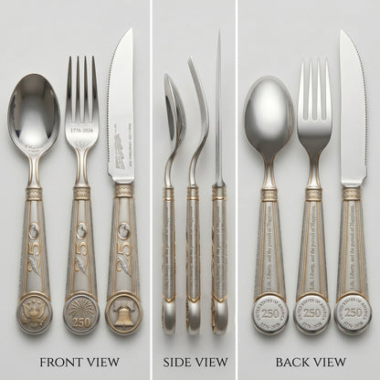 1776-2026 | United States of America 250th Anniversary Commemorative Flatware Collection
