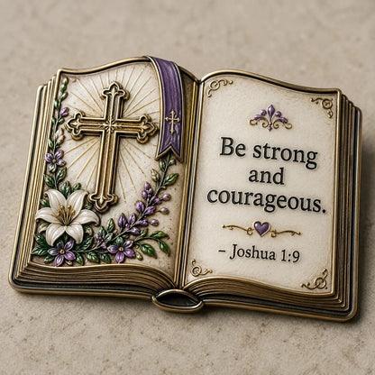 ✝️Open Bible Pocket Hug – Faith You Can Carry With You