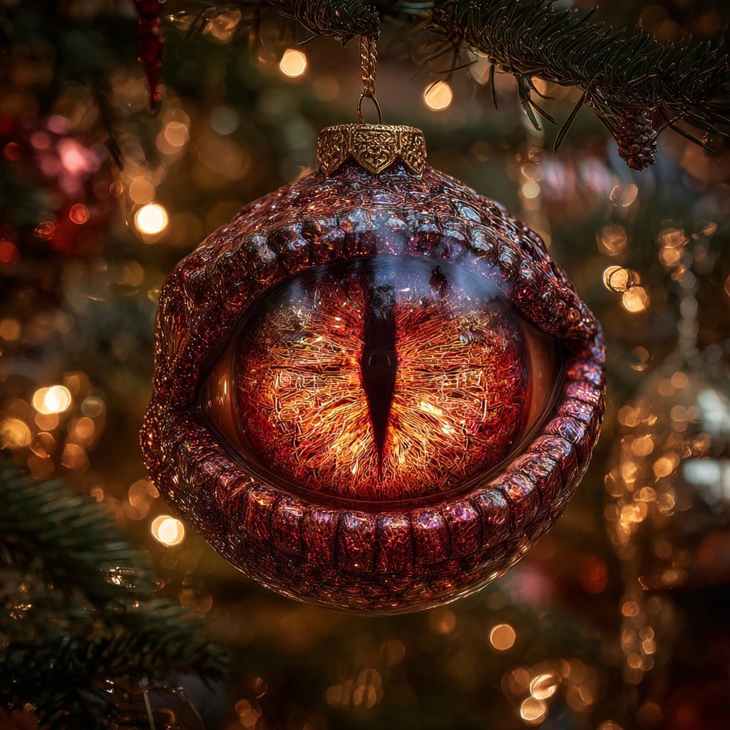 🎄✨ Dragon Eye Christmas Ornament
