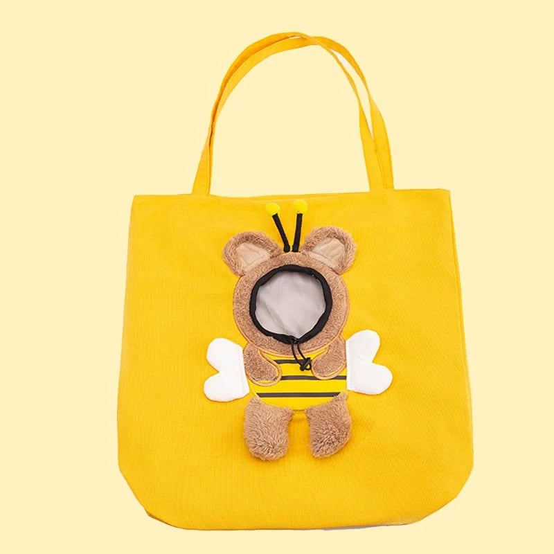 📢📢50% OFF !! ⏰Cute Dew Head Shape Cat Bag - Pets Carrier Bag