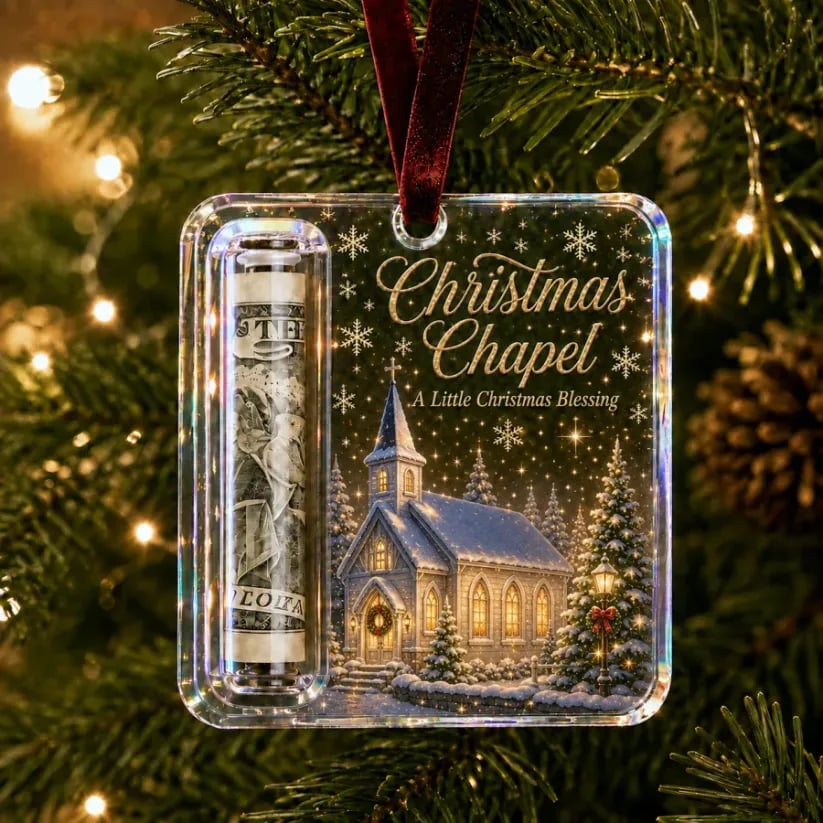 🔥LAST DAY 50% OFF - 🎄Christmas Cash Gift Ornament- Make Cash Feel Like A Real Christmas Gift💵