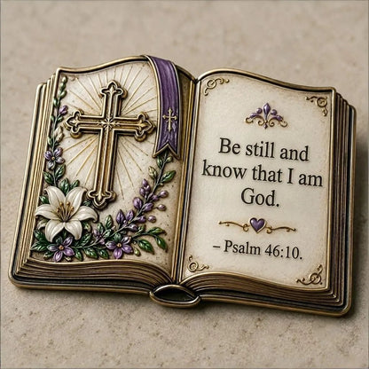 ✝️Open Bible Pocket Hug – Faith You Can Carry With You