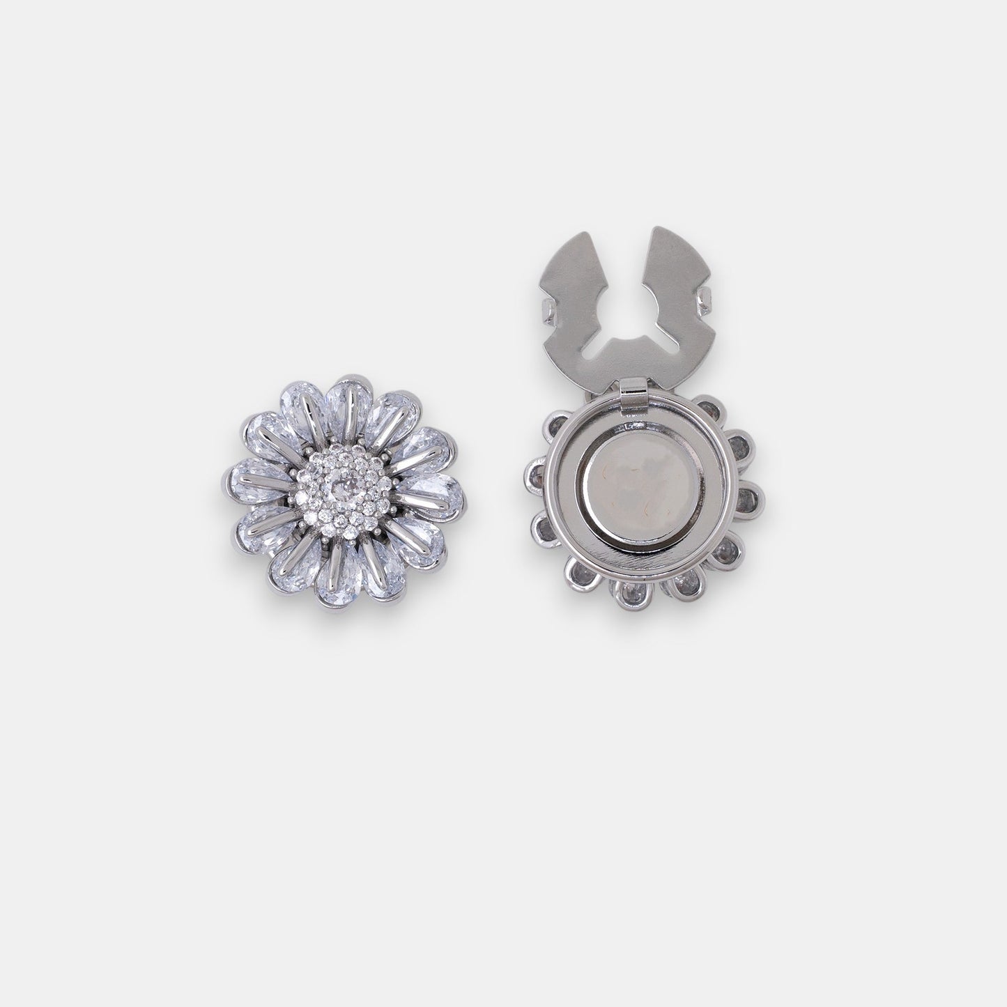 🔥BUY 1 GET 1 FREE - The "Vintage Blossom" Snap-On Button Cover