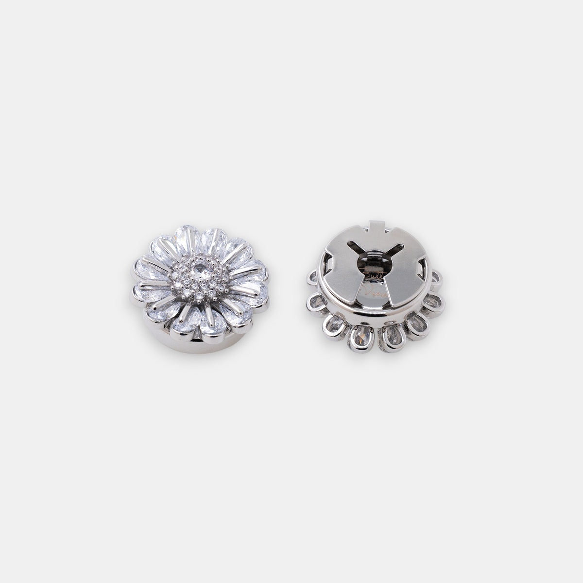 🔥BUY 1 GET 1 FREE - The "Vintage Blossom" Snap-On Button Cover