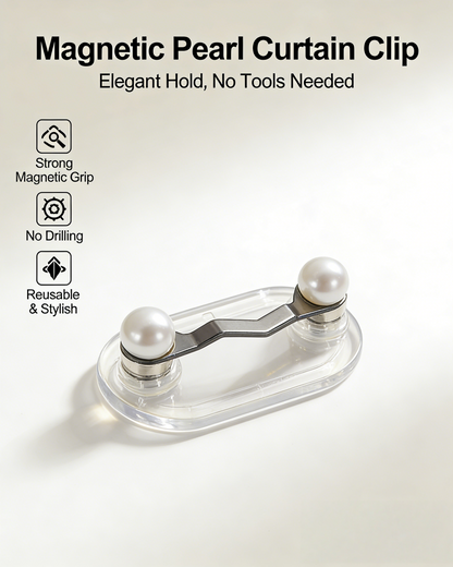 🧲 Magnetic Eyeglass Holder Clip, Universal Glasses Hanger for Readers, Blue Light Glasses & Sunglasses, No More Lost Eyewear