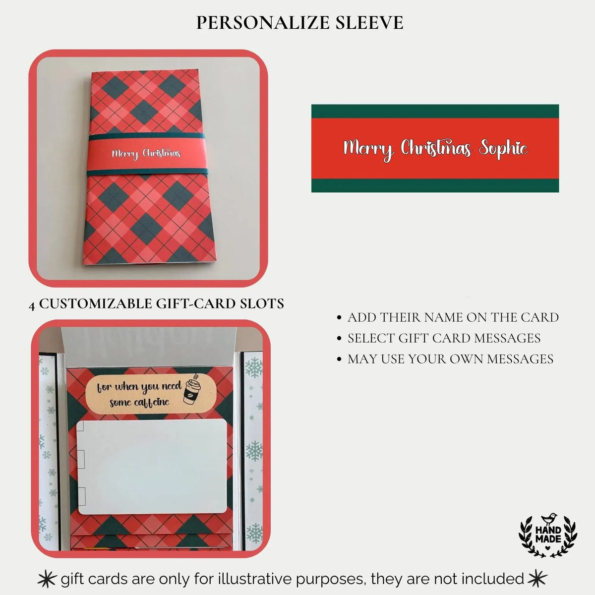 ⏰LAST DAY 50% OFF - 2026 New 🎅💳 Waterfall Christmas Gift Card Booklet ✨