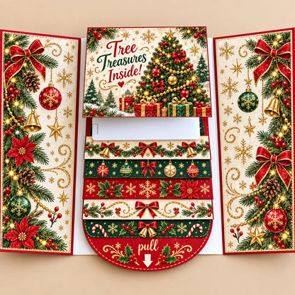 ⏰LAST DAY 50% OFF - 2026 New 🎅💳 Waterfall Christmas Gift Card Booklet ✨