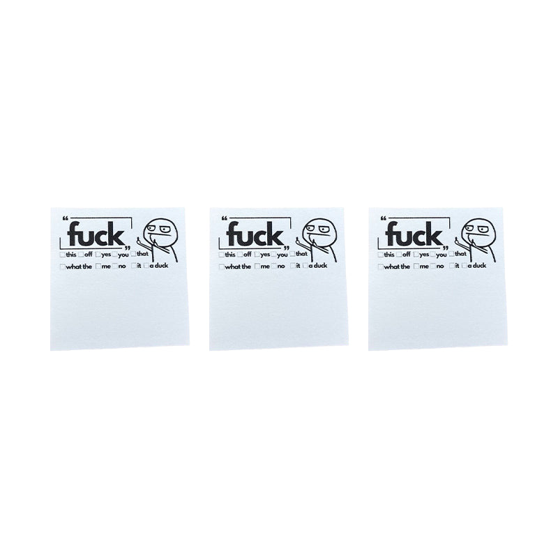 💥Last Day Promotion 49%OFF💝 【Office Spokesperson】Mental Checkout Bundle | Fresh Outta Fucks Stress-Relief Ballpoint Pen + Rant Pad