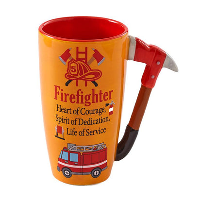 Unique Gift - Whimsical Occupational Mug – 20oz Premium Ceramic Hero Gift (Nurse, Teacher, Police, Firefighter, Hairstylist)