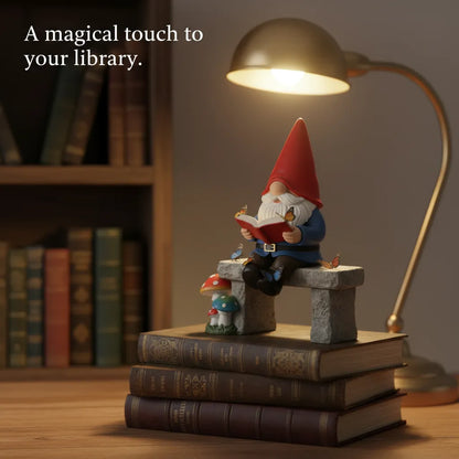 Whimsical "Reading Time" Gnome Figurine with Butterflies – Your Perfect Desk & Garden Companion