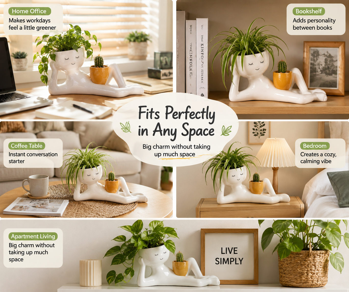 🌿Funny Lazy Person's Flower Pot🌱💚