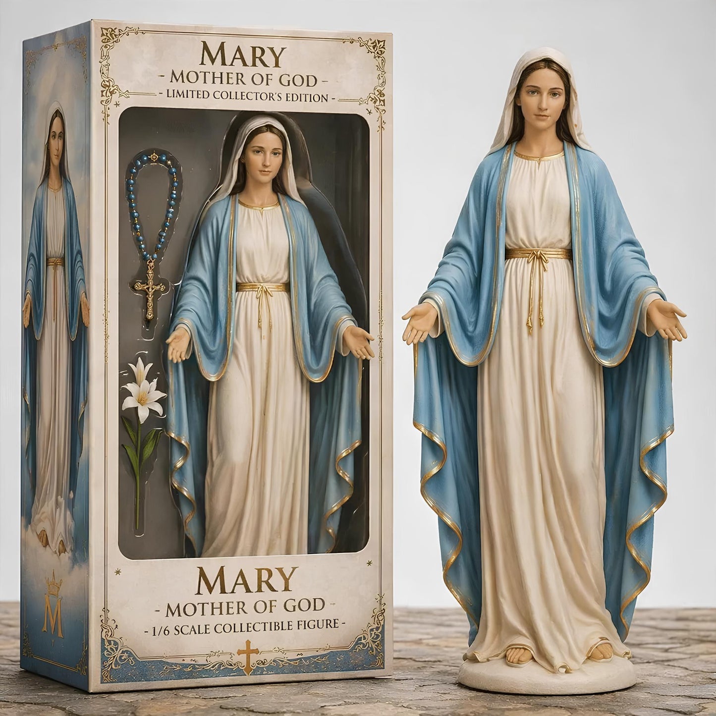 🔥Last Day 49% OFF - Limited Edition Virgin Mary Collectible Figure