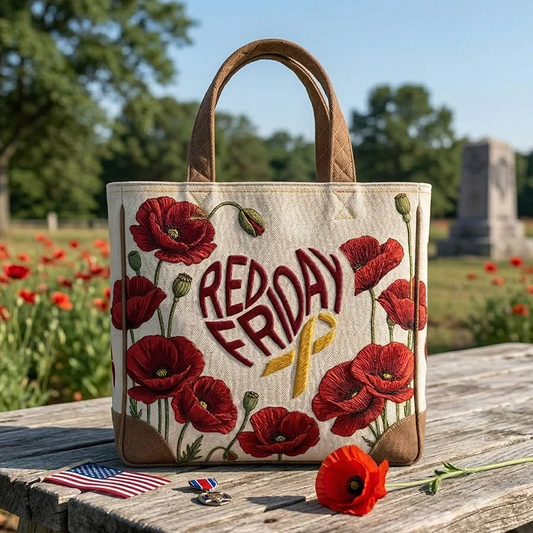🔥Last Day 49% OFF - Red Friday Art Casual Tote Bag