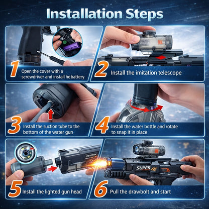 🌊Fully Automatic Electric Water Blaster