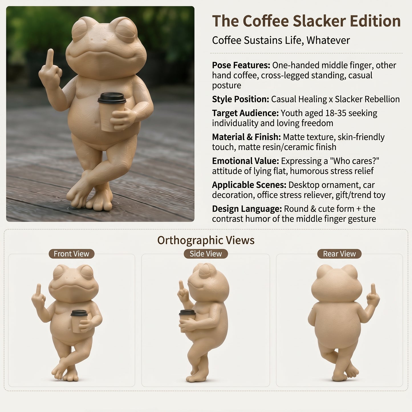 💥🐸2026 Limited Edition Finger Frog "Anti Bone Frog Attitude Collection"🔥