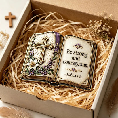 ✝️Open Bible Pocket Hug – Faith You Can Carry With You