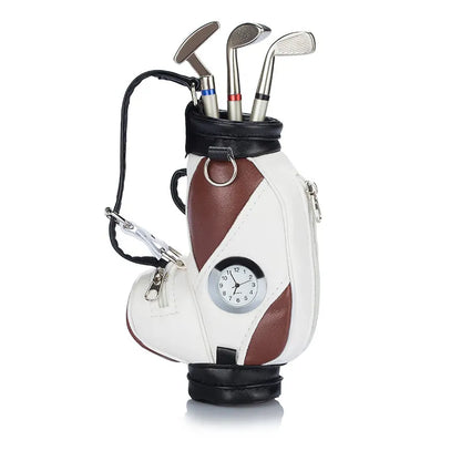 ⛳Golf Pen Holder + 3-Pen Set🏌️‍♂️Elevate Your Office Desk – A Hole-in-One for Style & Function