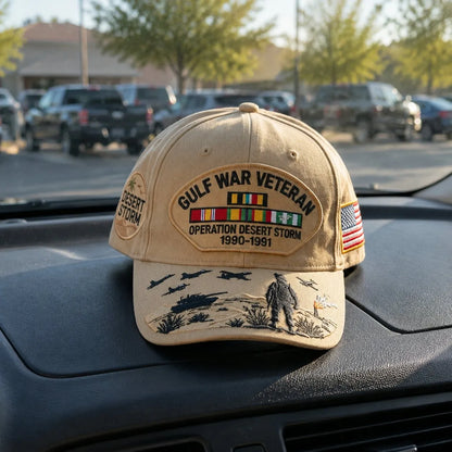 🎁🇺🇸 Last Day Promo: 49% OFF 🎖️ - Gulf War Veteran Tribute Cap