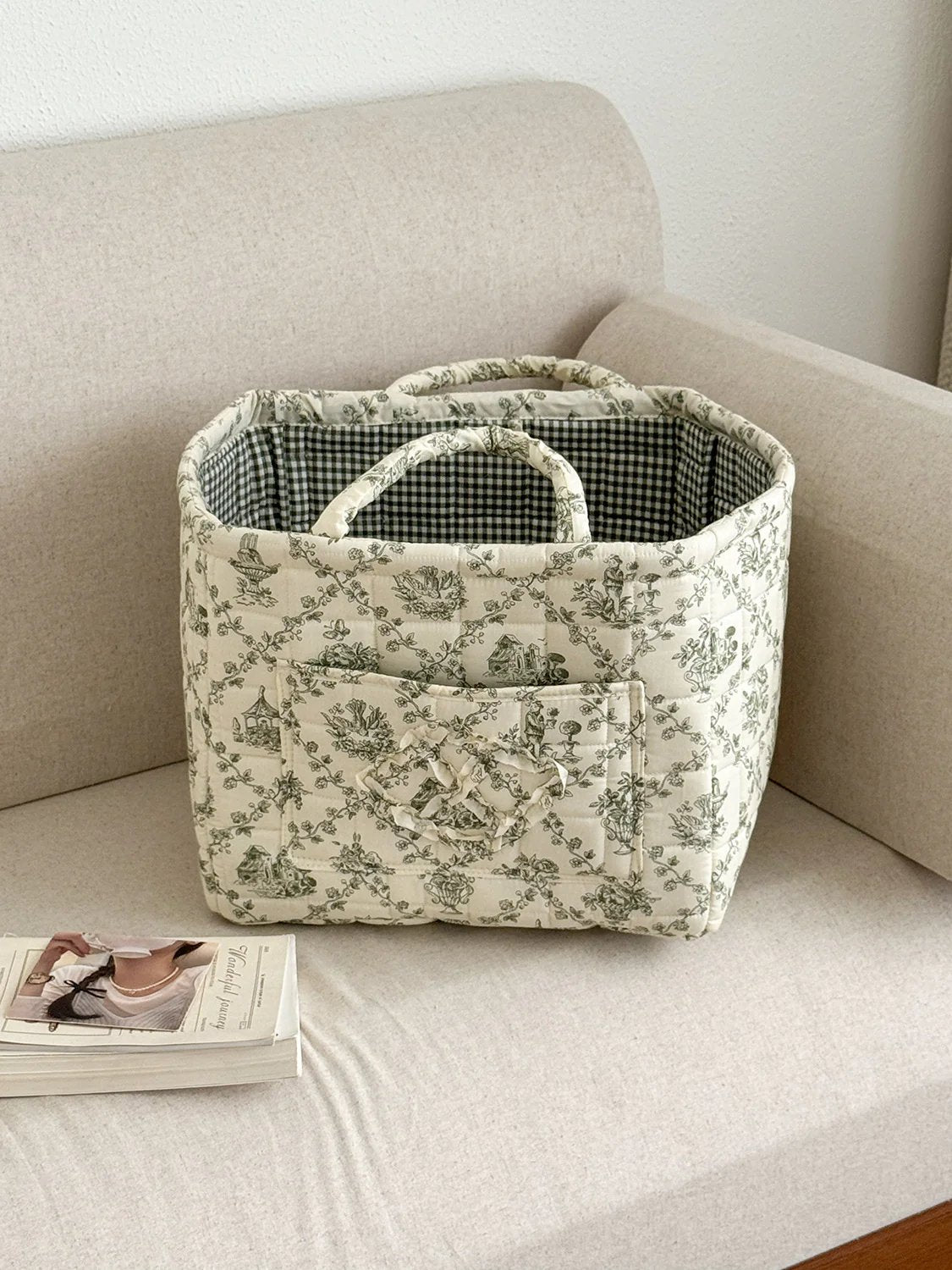 💐Hot Sale 49% OFF💐Car Storage Basket with Handle💖