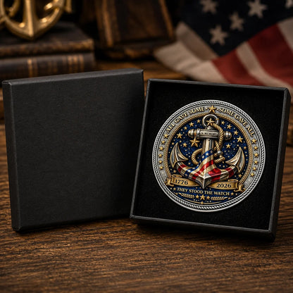 US Military Challenge Coin | Enamel Commemorative Veteran Gift & Collection