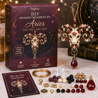 ✨ Zodiac Blessing Beaded Ornament DIY Kit
