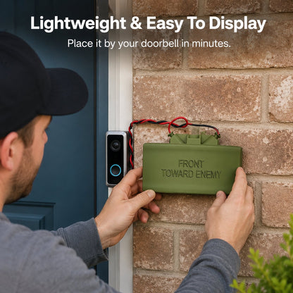 🔥LAST DAY 50% OFF - Ring Cam Claymore Mine Doorbell Prank Sign