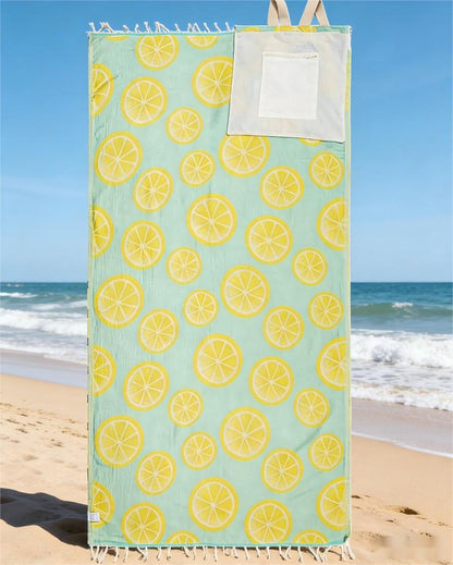 🌊 2-in-1 Convertible Beach Towel Bag