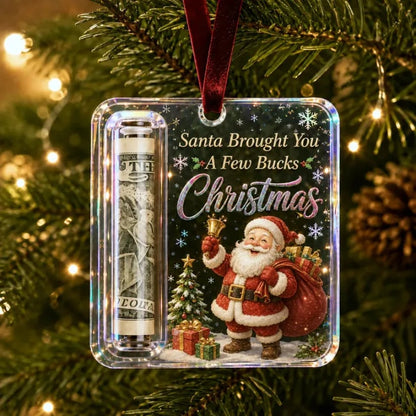 🔥LAST DAY 50% OFF - 🎄Christmas Cash Gift Ornament- Make Cash Feel Like A Real Christmas Gift💵