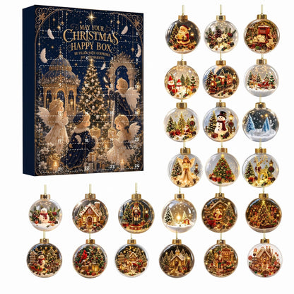 🎄 24-Day Christmas Mystery Ornament Advent Calendar